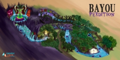 Daniele_Celva_theme_parks_design_River_rapids_ride_vodoo_bayou-perdition