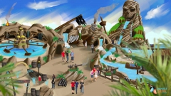Daniele_celva_creativo_trentino_progetti_personali_illustrazione_parchi_divertimento_themepark_area_a_tema_shipwreck_bay