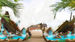 Daniele_celva_creativo_trentino_progetti_personali_illustrazione_parchi_divertimento_themepark_ingresso_shipwreck_bay