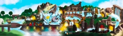 Daniele_celva_creativo_trentino_progetti_personali_illustrazione_parchi_divertimento_themepark_waterride_arkeos