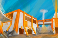 Daniele_celva_creativo_trentino_portfolio_themeparks_artwork_stazione_oblivion_Gardaland