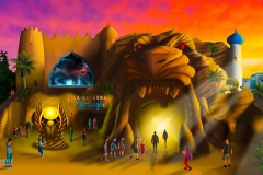 Daniele_celva_creativo_trentino_progetti_personali_illustrazione_parchi_divertimento_themepark_caverna_delle_meraviglie