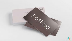 Biglietti da visita negozio ottica