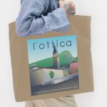 shopping bag per negozio ottica